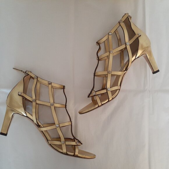 Jimmy Choo Cage Tina Sandals - Picture 2 of 14